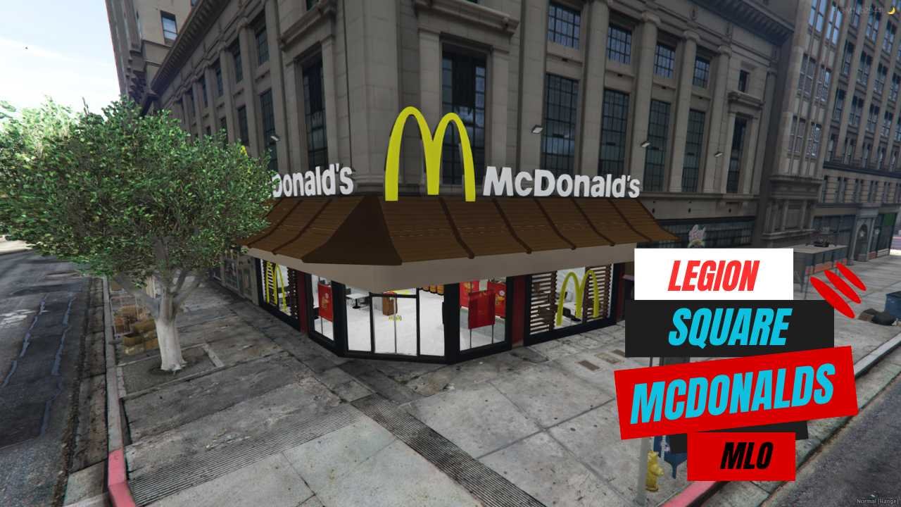 McDonalds MLO Legion Square - FiveM Shop - Best FiveM MLOs And Server Shop