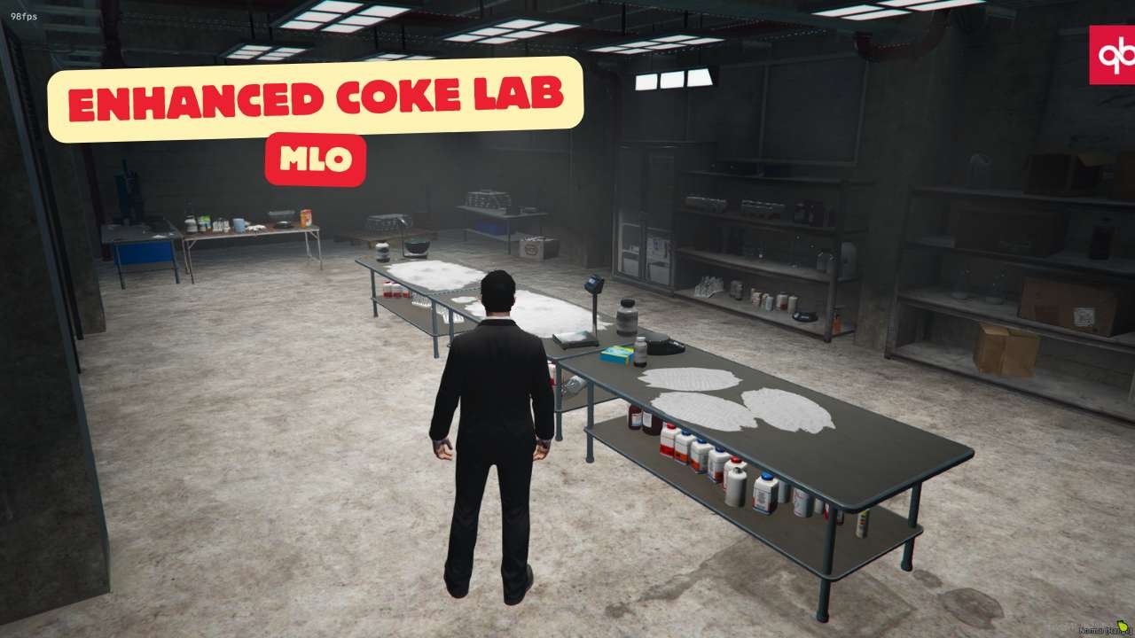 Enhanced Coke Lab MLO - FiveM Shop - Best FiveM MLOs And Server Shop