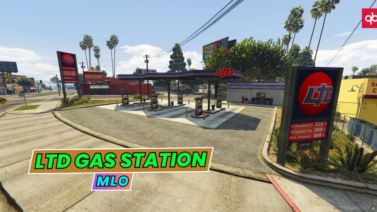 LTD Gas Station MLO - FiveM Shop - Best FiveM MLOs And Server Shop