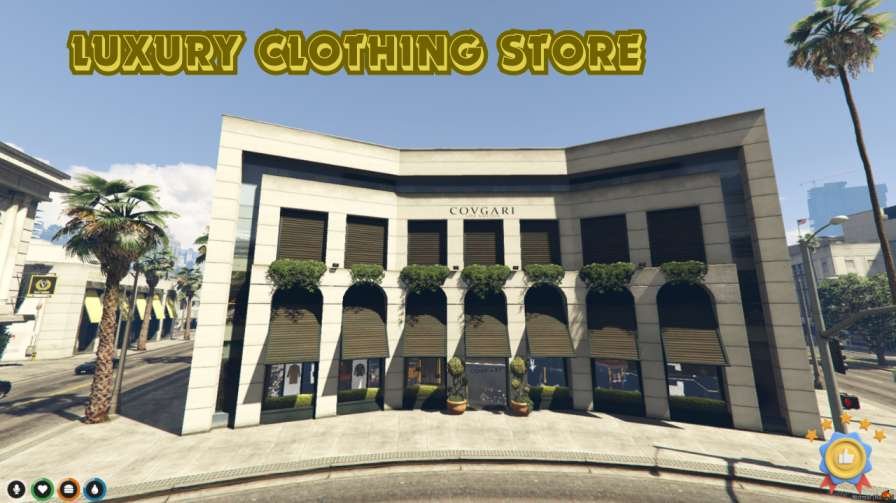 FiveM Luxury Clothing Store - FiveM Shop - Best FiveM MLOs And Server Shop