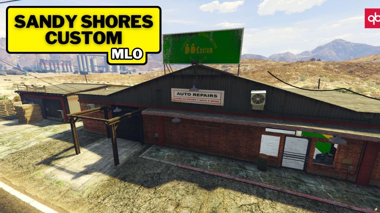 Sandy Shores Custom MLO - FiveM Shop - Best FiveM MLOs And Server Shop