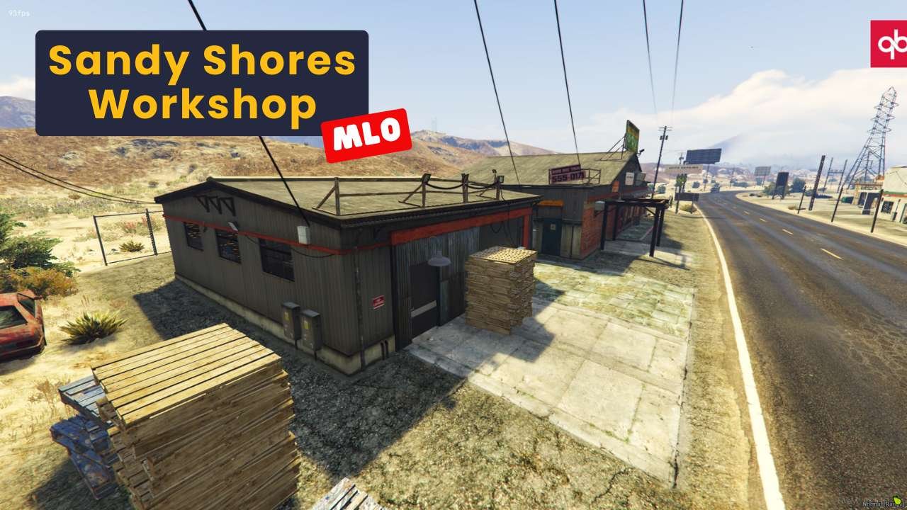 Sandy Shores Workshop MLO - FiveM Shop - Best FiveM MLOs And Server Shop