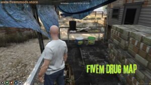 FiveM Drug Locations Map